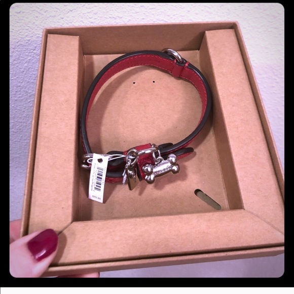 Coach Dog Collar and Leash set - Picture 3 of 6